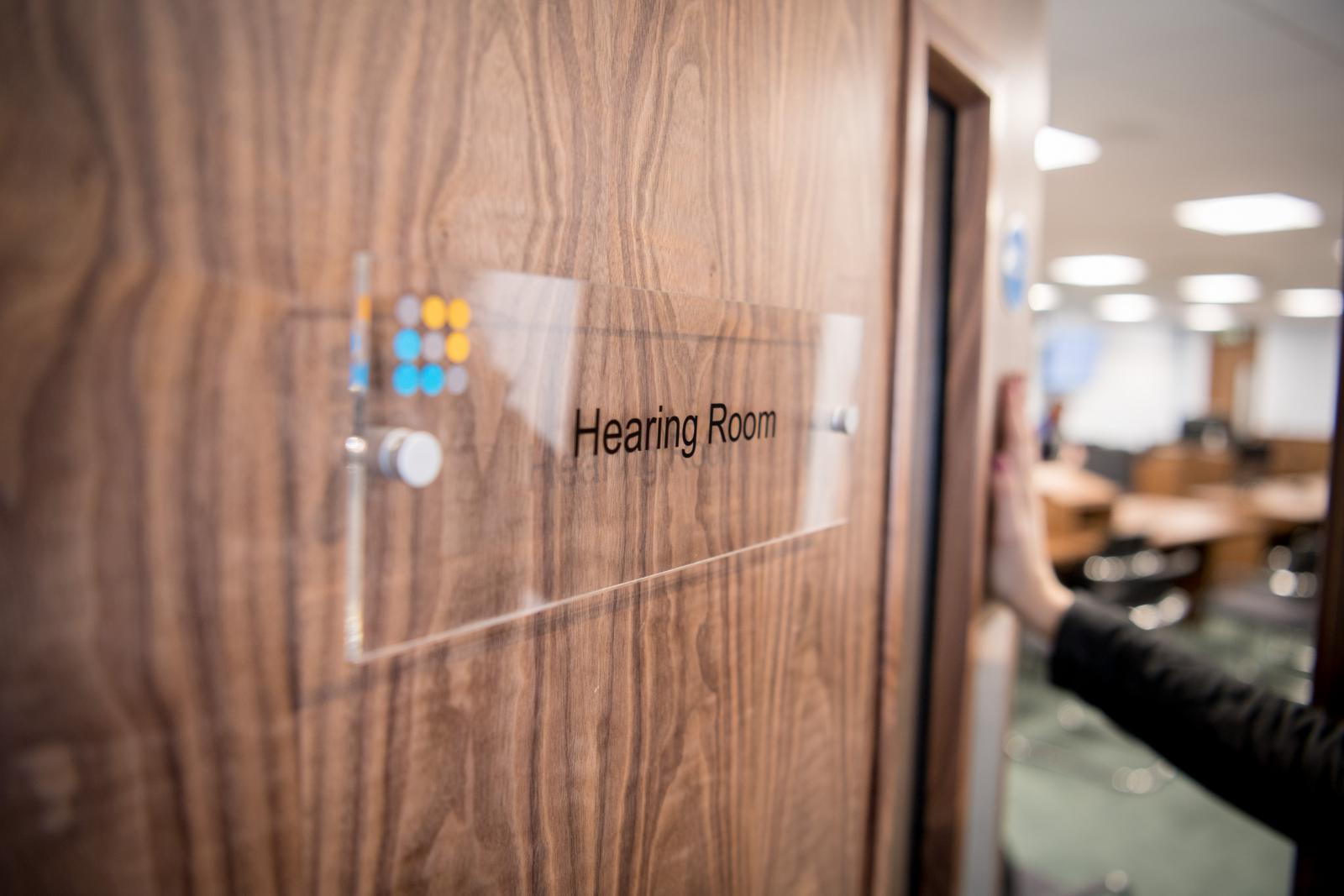 Public Hearings - Hearing Room