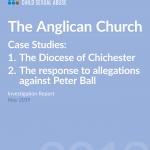 Anglican Church case studies - Chichester - Peter Ball investigation report May 2019 - Report cover