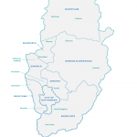 Children in the care of Nottinghamshire Councils report - Nottinghamshire map