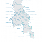 IICSA Birmingham Investigation report map Archdiocese of Birmingham Deaneries