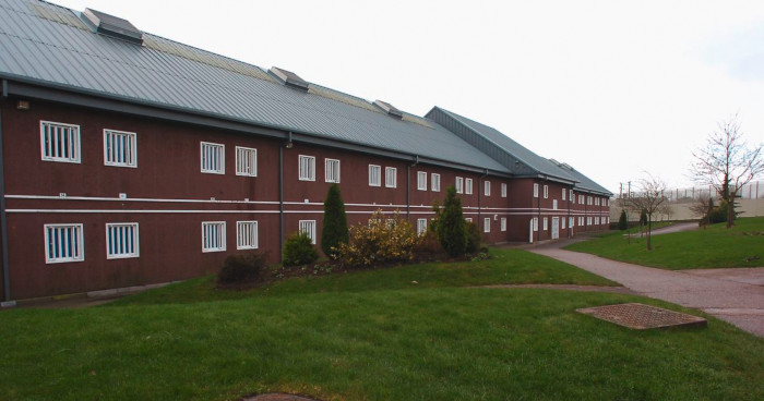 A photograph showing the exterior of Werrington Young Offender Institution 